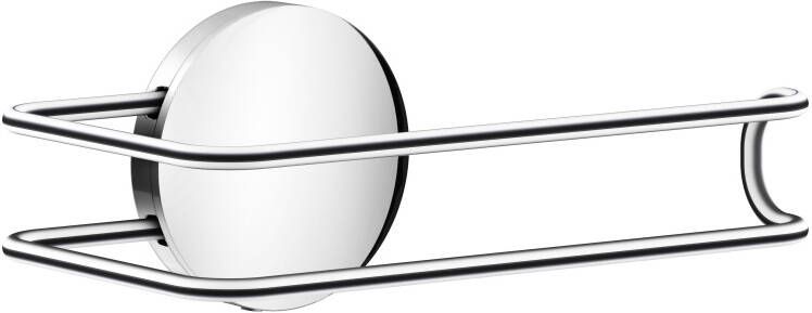 Smedbo Beslagsboden Toiletrolhouder 13.4x5.5x7.3cm zelfklevend RVS Gepolijst Edelstaal BK3411