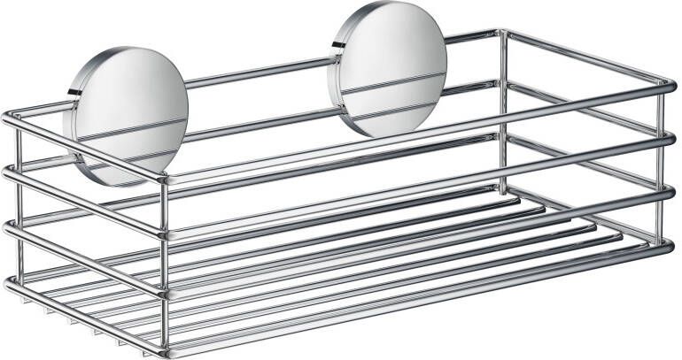 Smedbo Beslagsboden douchemand 25x7x12cm zelfklevend RVS Gepolijst Edelstaal B1200