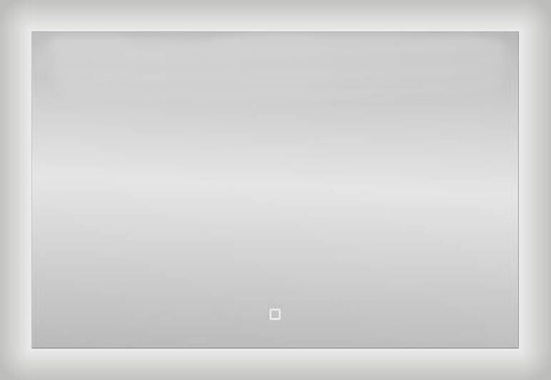 Best Design Angola badkamerspiegel rechthoek met led verlichting 80x60 cm