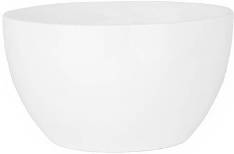 Best Design Arezzo waskom 20x20cm rond solid surface mat wit 4010300 - Foto 2