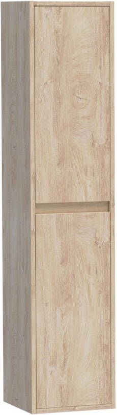 BRAUER Nexxt Badkamerkast 160x35x35cm 2 greep loze links rechtsdraaiende deuren MFC sahara 7130