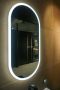 IChoice Ovaal spiegel 50x100cm omkeerbaar met LED verlichting rondom - Thumbnail 2