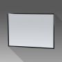 BRAUER Silhouette Spiegel 100x70cm zonder verlichting rechthoek zwart 3504 - Thumbnail 3