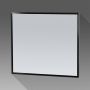 BRAUER Silhouette Spiegel 80x70cm zonder verlichting rechthoek zwart 3503 - Thumbnail 3