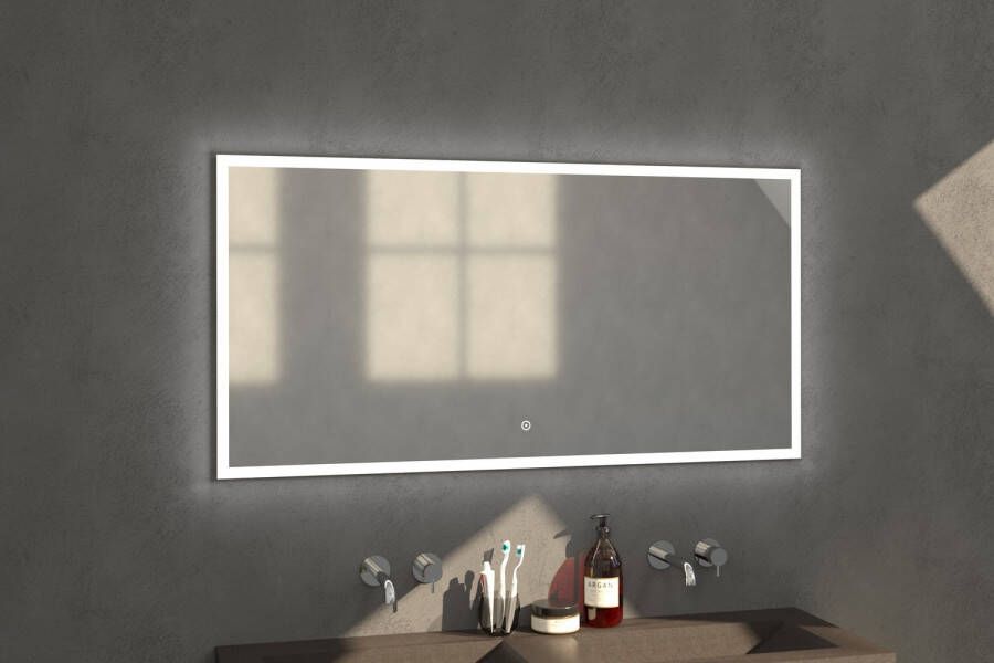 iChoice Edge spiegel 140x70cm LED verlichting rondom