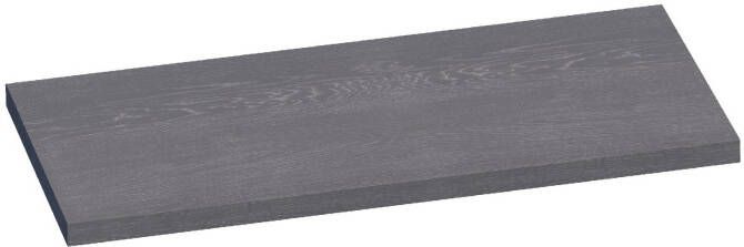 IChoice topblad 100x46cm massief eiken purple oak (38 mm)
