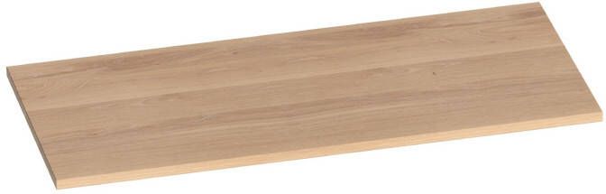 IChoice topblad 100x46cm massief eiken smoked oak (19 mm)
