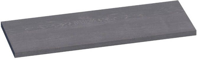 IChoice topblad 120x46cm massief eiken purple oak (38 mm)