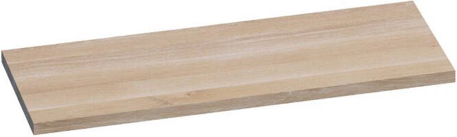 IChoice topblad 120x46cm massief eiken white oak (38 mm)