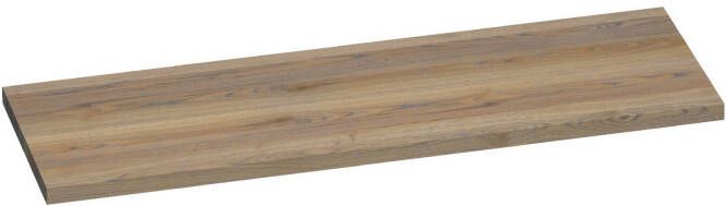iChoice topblad 140x46cm massief eiken vintage oak (38 mm)