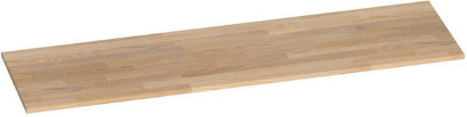 IChoice topblad 160x46cm massief eiken grey oak (19 mm)