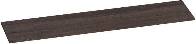 IChoice topblad 200x46cm massief eiken black oak (19 mm)