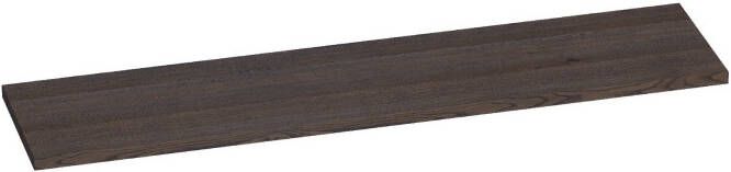 IChoice topblad 200x46cm massief eiken black oak (38 mm)
