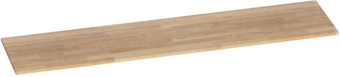 IChoice topblad 200x46cm massief eiken grey oak (19 mm)
