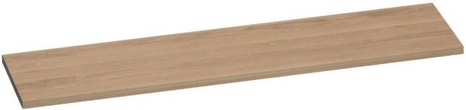 IChoice topblad 200x46cm massief eiken smoked oak (38 mm)