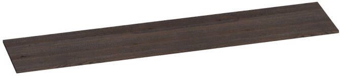 IChoice topblad 220x46cm massief eiken black oak (19 mm)