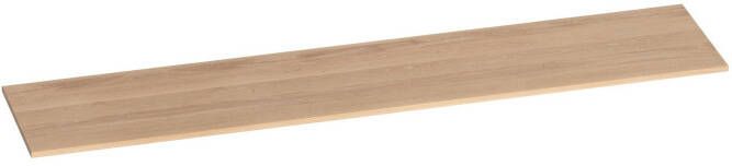 IChoice topblad 220x46cm massief eiken smoked oak (19 mm)