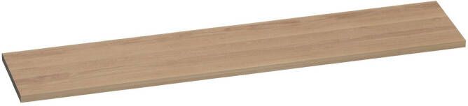 IChoice topblad 220x46cm massief eiken smoked oak (38 mm)