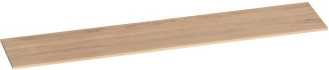 IChoice topblad 240x46cm massief eiken smoked oak (19 mm)