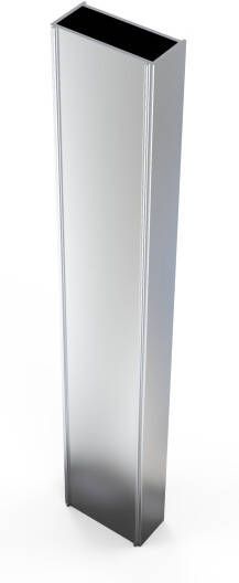 Royal Plaza Guard verbredingsprofiel schuifdeur 200x1.5cm RVS gepolijst