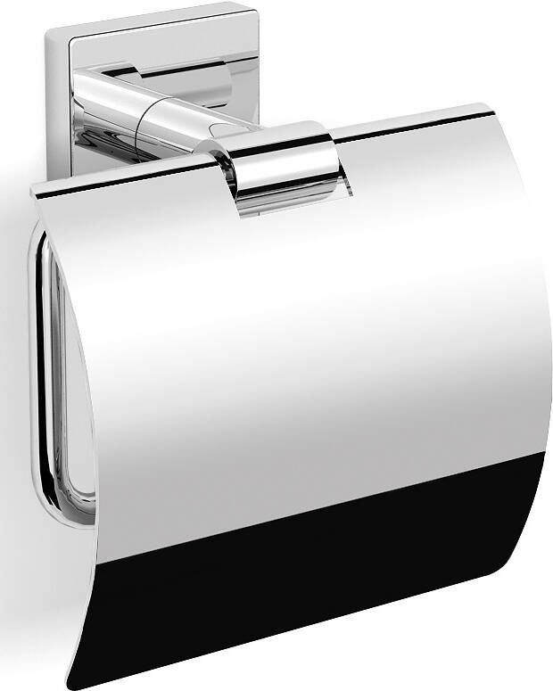 Royal Plaza Robinia closetrolhouder met klep chroom 86727