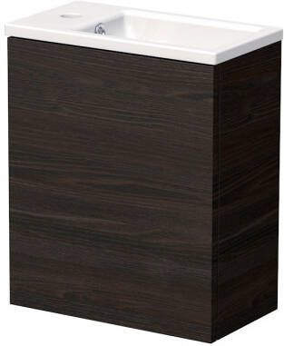 Beaux Marseille fonteinmeubel met fontein en deur links 40cm eiken donker - Foto 2