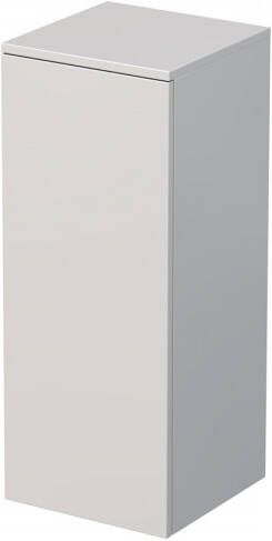 Sub Vito kast halfhoog 35x35x86 8cm links hoogglans wit hoogglans wit