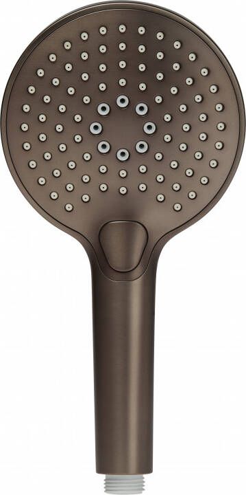 Blue Label Brondby handdouche 3 standen geborsteld gunmetal PVD