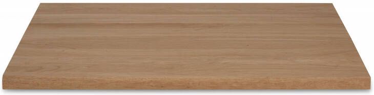 BLUE LABEL Hylde eikenhouten wastafelblad 150x50x3 cm 'inclusief wax olie exclusief beugels inclusief 1 blik olie wax - Foto 3