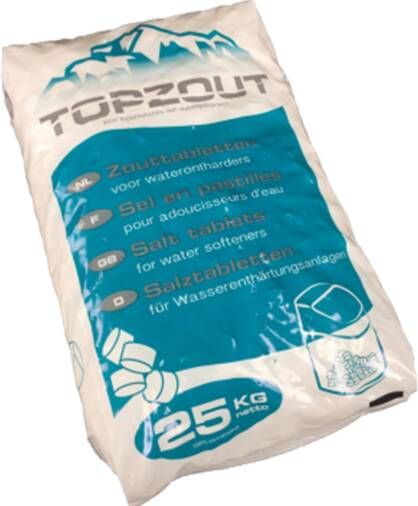 Blue Label Kalkfri Topzout regeneratiezout zak 25kg