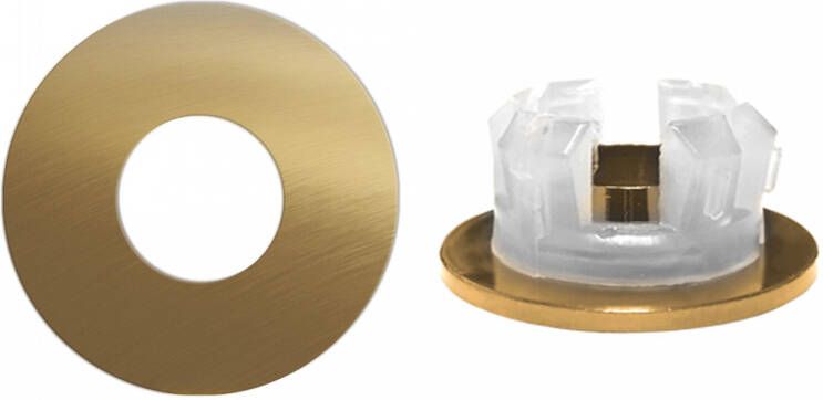 Brauer Gold Edition overloopring ø30mm geborsteld goud
