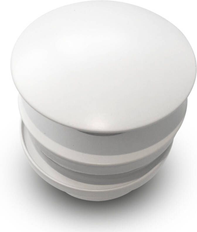 Brauer Klikwaste Afvoerplug Fine Stone Binnenwerk 5 4 Mat Wit