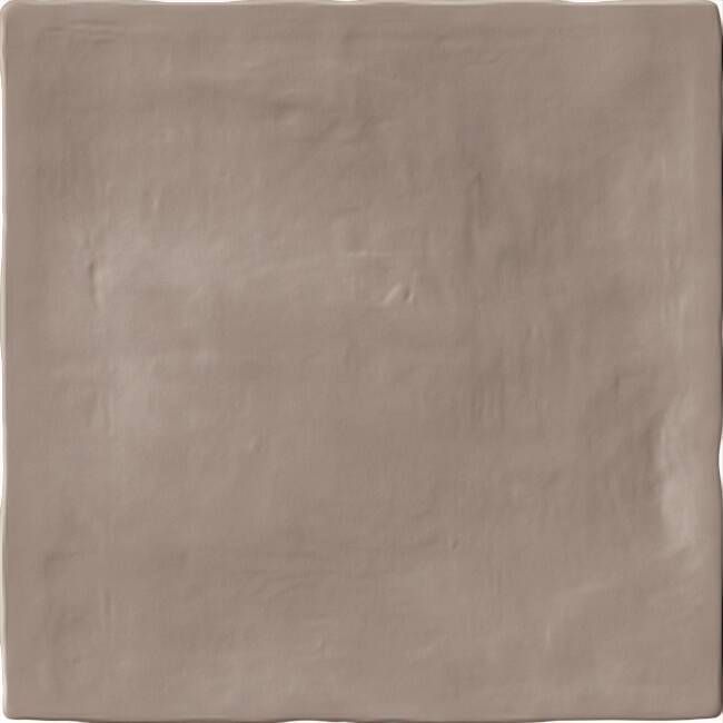 By Goof Moos wandtegel 13x13cm Taupe