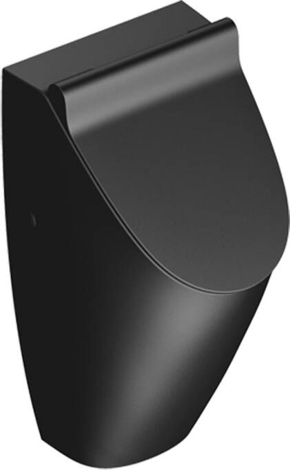 Catalano Sfera urinoir NewFlush 35x32cm voor urinoirdeksel (niet inbegrepen) mat zwart