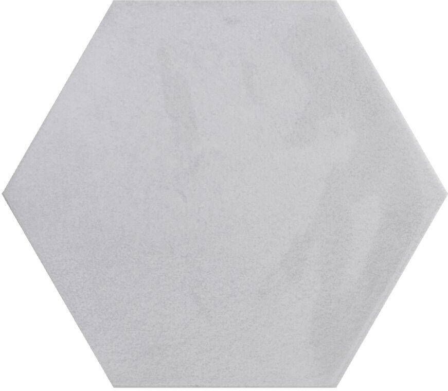 Cifre Moon wandtegel Hexagon 16x18cm White