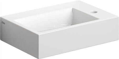 Clou Flush 2 Plus fontein 42.5x10.5cm kraangat zonder plug Keramiek Wit CL 03.03220