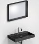 Clou Look at Me spiegel met een omlijsting in mat zwart 70x8x50 (bxdxh) - Thumbnail 2