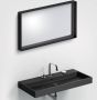 Clou Look at Me spiegel met een omlijsting in mat zwart 90x8x50 (bxdxh) - Thumbnail 2