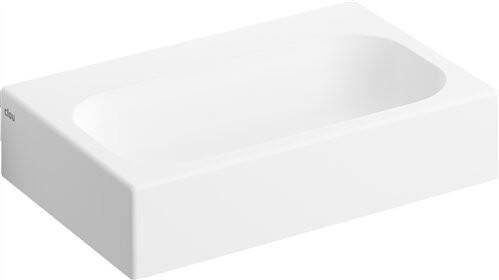 Clou Wastafel Mini Match Me 45x32x10cm Aluite Mat Wit (Met 1 Voorbewerkt Kraangat) - Foto 2