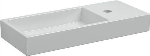 Clou Fontein Mini Wash Me Plus 56x24x7.5cm Keramiek Glans Wit (Met Kraangat Rechts) - Foto 2