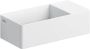 Clou New Flush 3 fontein 35x18cm voorbewerkt kraangat aluite Wit mat CL 03.13430.02 - Thumbnail 3