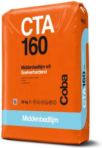 Coba CTA160 poederlijm snelverhardend 25kg wit