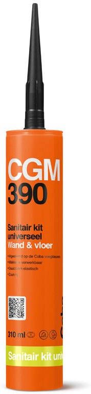 Coba CGM390 sanitairkit 310ml Donkergrijs