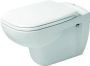 Duravit D-Code Wandcloset Pack Diepspoel En Softclose Closetzitting 35.9x54.5x40.5 cm Keramiek En Duroplast Wit - Thumbnail 3