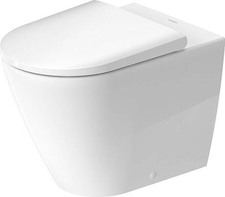 Duravit Toilet D-Neo Staand Rimless Diepspoel 58 cm Hoogglans Wit - Foto 2