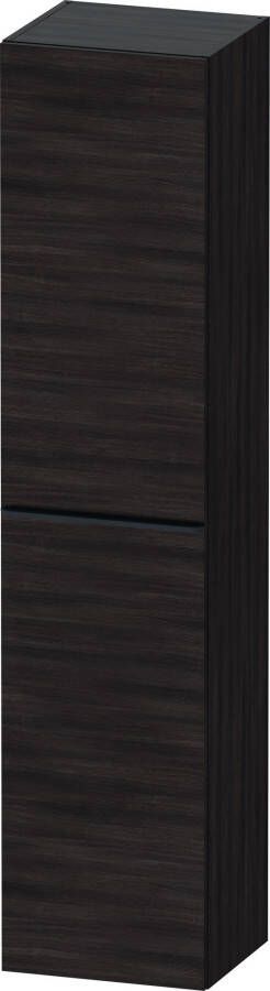 Duravit Hoge Kast D-Neo Kolomkast Wand 176 cm Linksdraaiend Mat Kastanje (Donker)