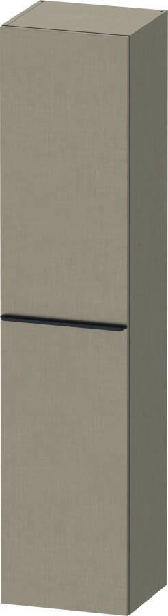 Duravit D-Neo hoge kast 40x36x176cm Linksdraaiend Linnen Mat de1328l7575