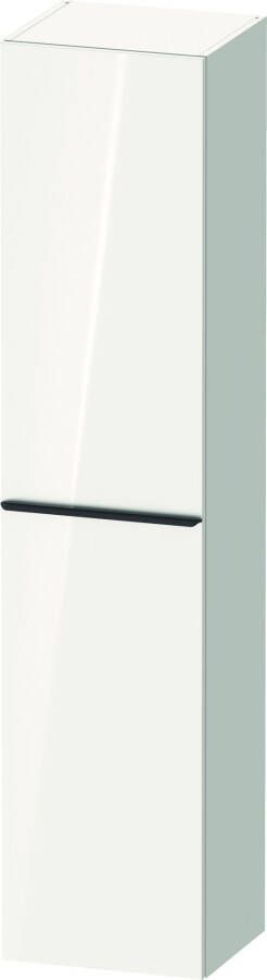 Duravit D-Neo hoge kast 40x36x176cm Rechtsdraaiend wit Hoogglans de1328r2222