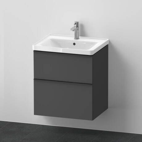 DURAVIT D-Neo meubelset 60cm 2 lades Grafiet mat decor