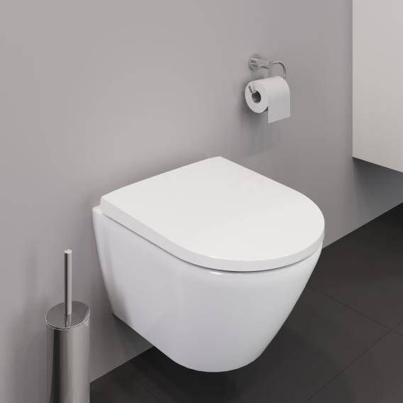 Duravit D neo hangend diepspoeltoilet Rimless® inclusief Durafix 48 x 37 cm wit